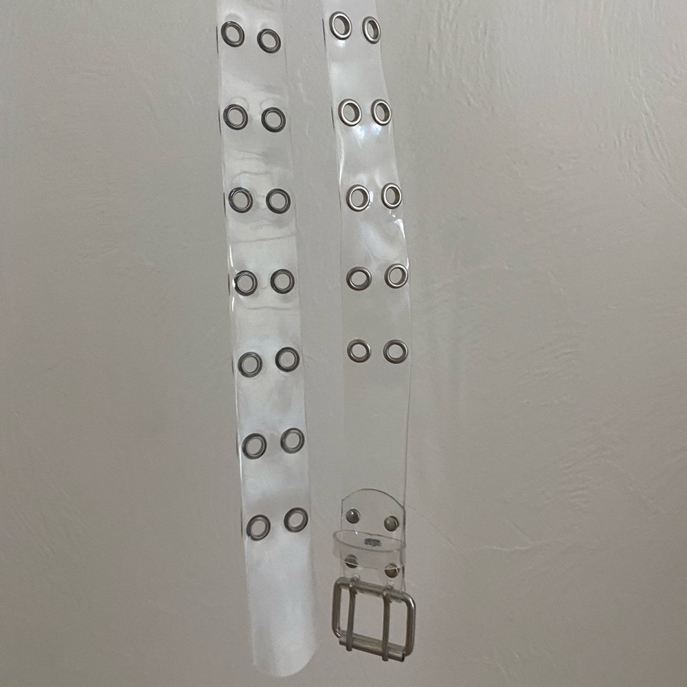 Clear belt